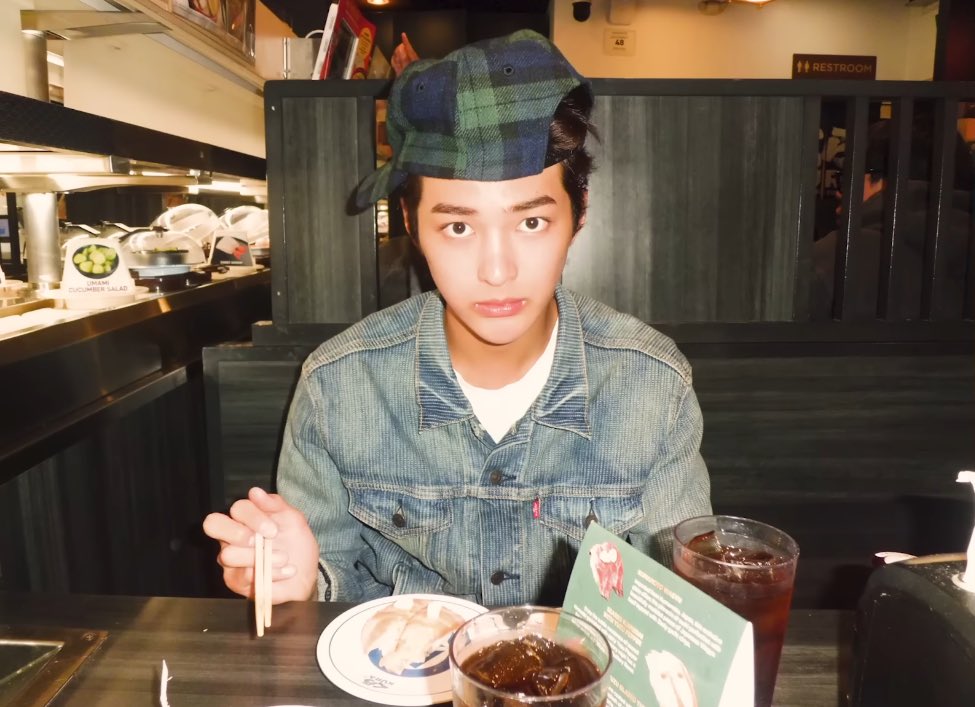 why is he looking at me like i stole his sushi