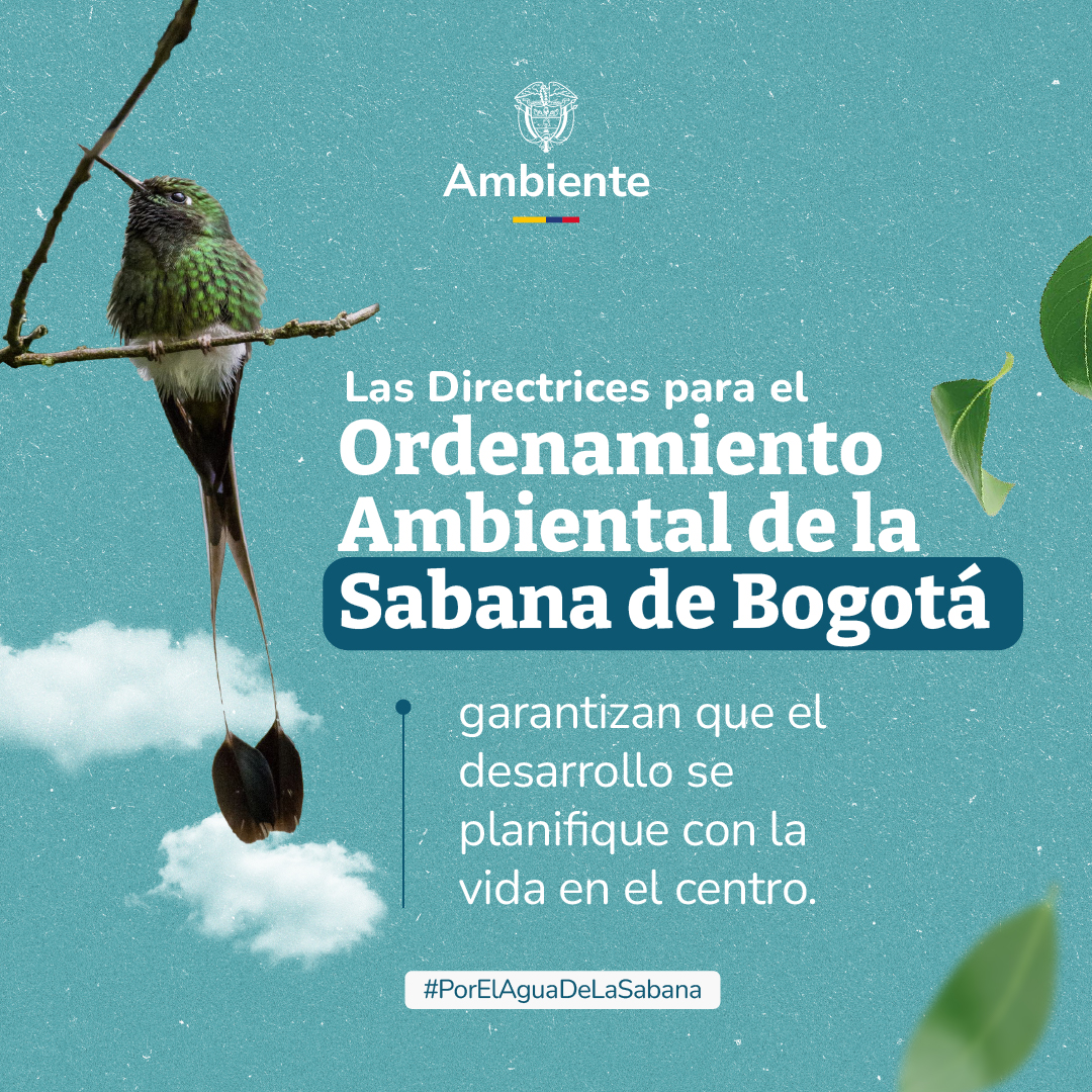 Reglas y criterios que orientan el uso del territorio y del agua en la Sabana de Bogotá, protegiendo sus ecosistemas y su adaptación al cambio climático. Conoce el ABC ingresando a f.mtr.cool/rshnbphsds 🌿#PorElAguaDeLaSabana