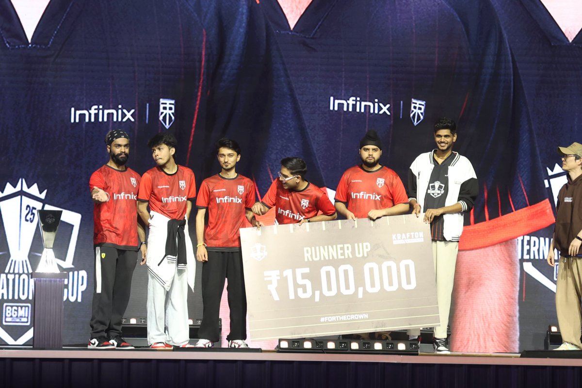 #FLASH: TRUE RIPPERS ARE THE RUNNERS-UP OF #BMIC2025! 🇮🇳

A phenomenal run by True Rippers Esports, finishing 2nd overall and earning a PMGC Group Stage slot! 🔥

India shines bright on the global stage! 🌍💪

Reports <a href="/Kalagraphe88134/">Kalagrapher</a> 

<a href="/truerippers/">True Rippers Esports</a> <a href="/OfficialBGMIIND/">Krafton India Esports</a> 
#BGMI