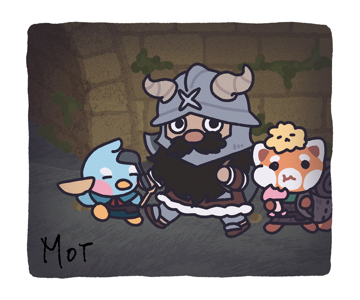 이런 귀여운 그림 혼자 보는건 불법이라고 들었습니다 최근에 던전밥을 너무 재미있게 봐서 던전밥이나 모험가 사인클로 부탁드렸는데 죽도록 귀여운 클짱을 받았습니다