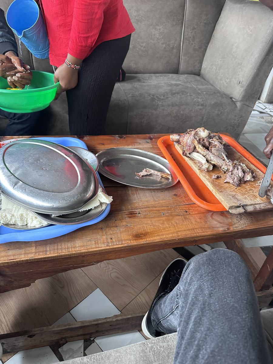 Sunday is for nyama choma, then reconnecting with the nature.