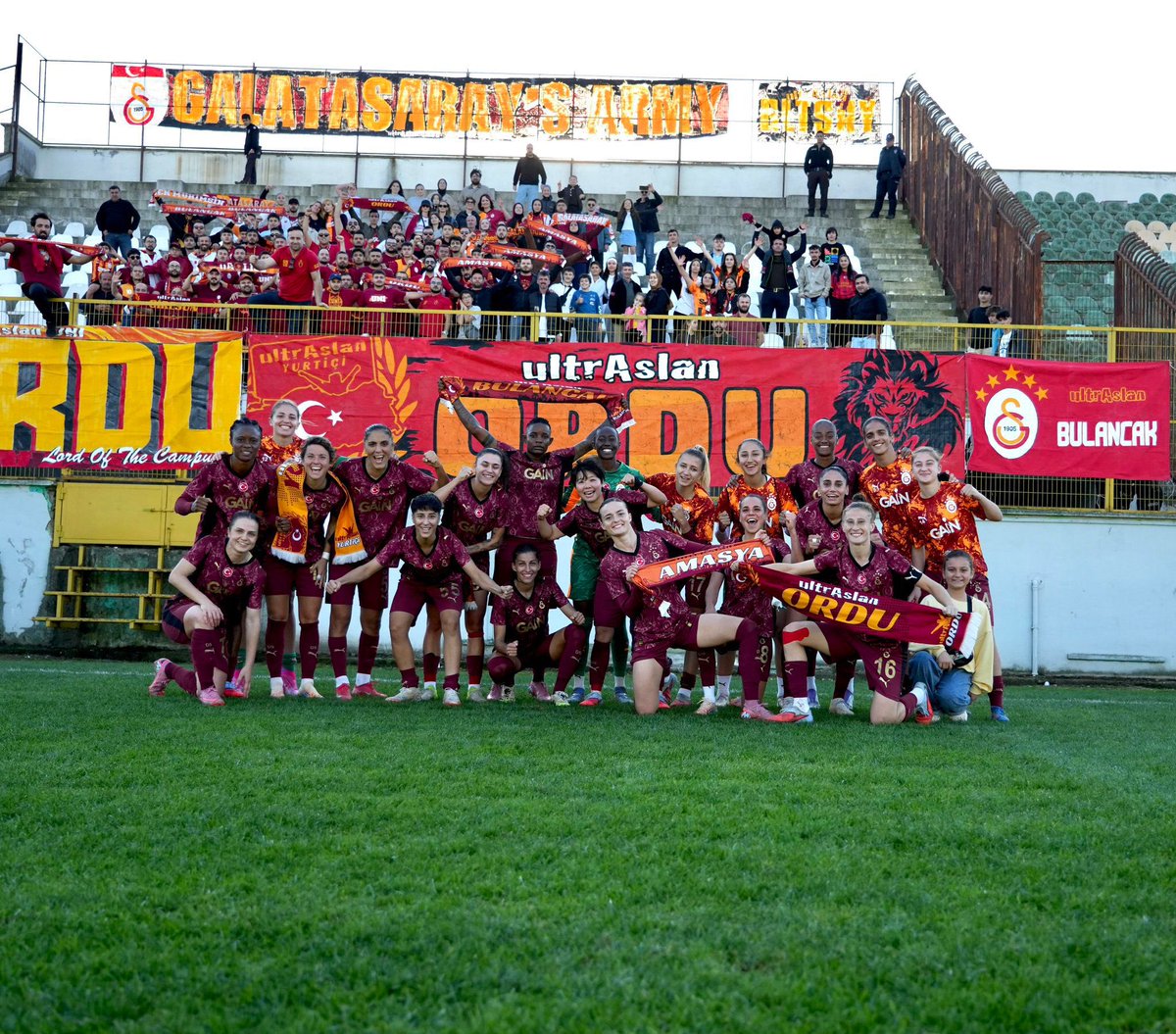 ARMA ÇAĞIRSIN YETER! 

KADIN FUTBOL TAKIMIMIZI ÜNYE’DE YALNIZ BIRAKMADIK.
#uAYurtiçi #uABulancak