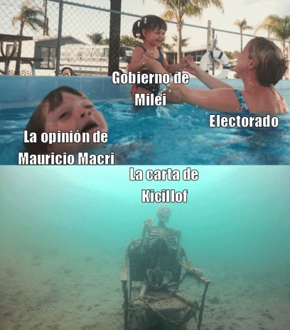 Es incomprensible que Macri haya hecho pública su idea de sacar al presidente de YPF para nombrarlo Jefe de Gabinete.

Cuando recordás que su Jefe de Gabinete fue Marcos Peña… todo cierra.