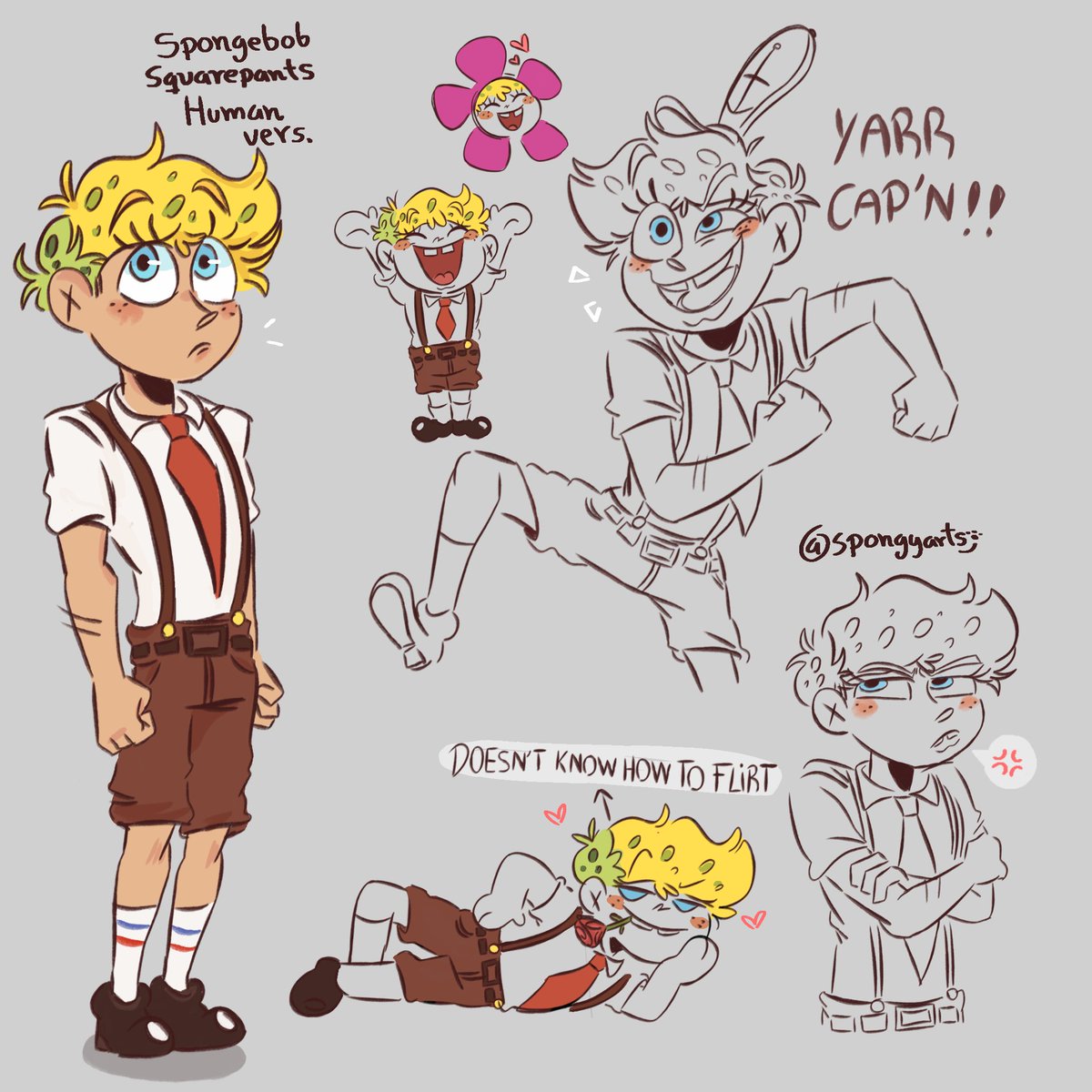 spongyarts's tweet photo. Silly guy!🧽(i remembered how to draw humans yayy)
#spongebob https://t.co/WCpuBHVJ7u