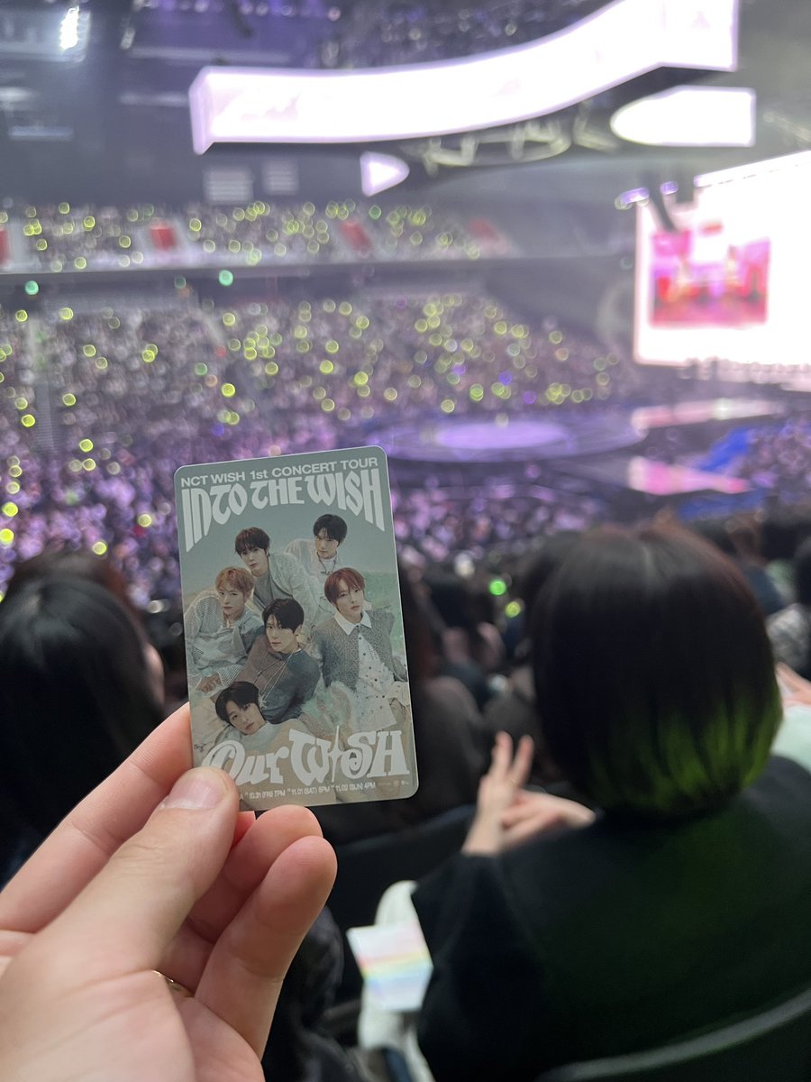 NCT WISH 1st CONCERT TOUR ‘INTO THE WISH : Our WISH’ 観に行かせて頂きました！！

トラックを作らせて頂いた
"COLOR"
"Cheat Code"
"Melt Inside My Pocket"
全曲生で観れて本当に嬉しかったです！🤩

いいライブだった〜！呼んでいただきありがとうございました！

#NCTWISH #INTOTHEWISH