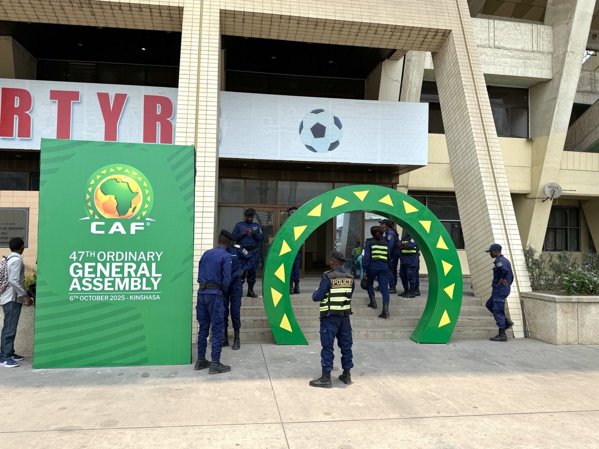 We had the privilege of organizing 5 different events during the CAF 47th Ordinary General Assembly in Kinshasa, DRC.

3 CSR Events at 3 schools and universities including workshops and a festival

Friendly Match at Stade des Martyrs 

Zonal and Exco Meetings

Main event branding