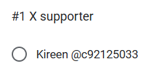 c92125033's tweet photo. VOTE ME AS THE NO. 1 HERO X SUPPORTER YALL!!! I don't play with my title. I've been with him for the longest. YOU KNOW WHAT TO DO FELLASS!!!!! โผ๏ธโผ๏ธโโโ #VOTEKIREENASNUMBERONEXFAN #KIREENXLOVER #KIREENLOVESX #KIREENSUPPORTSX #KIREENISTHEOGXFAN #KIREENWASINTHETRENCHESFORX #VOTEME https://t.co/ssIr0bJ6Lv