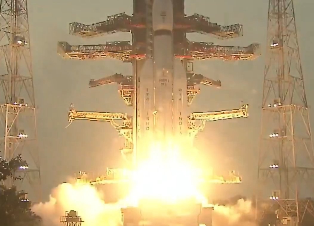 ISRO Successfully launched LVM3M5 Mission “Bahubali” , the LVM3-M5 rocket is carrying the CMS-03 communication satellite, the heaviest satellite of India ...

<a href="/isro/">ISRO</a> <a href="/NASA/">NASA</a> <a href="/esa/">European Space Agency</a>