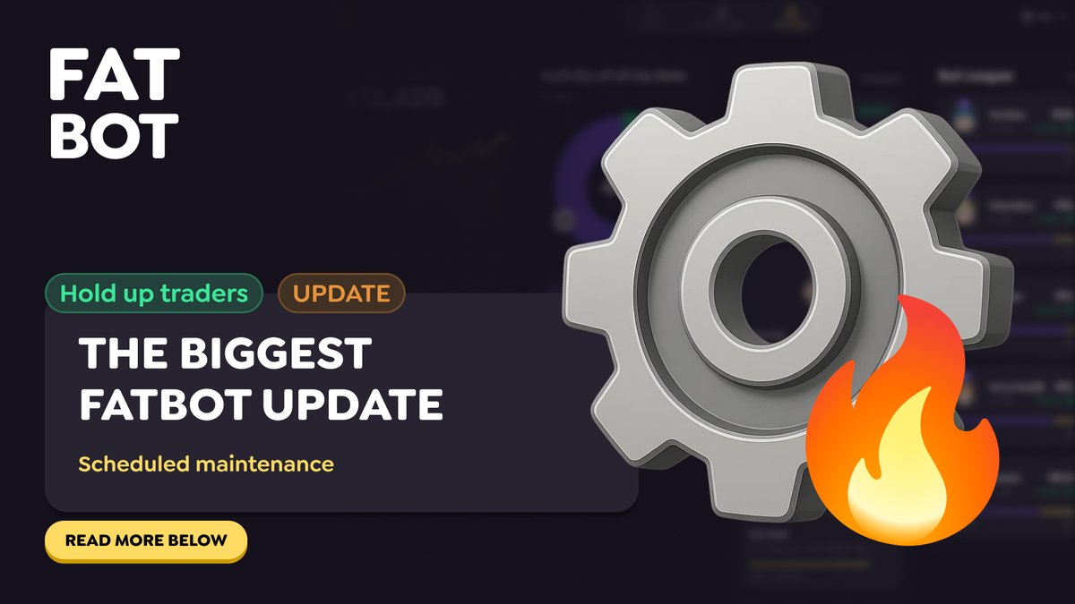 fatty_io's tweet image. 👑 Major FatBot Update 👑

We’ve prepared one of the biggest updates to the FatBot platform since its launch. The highlight of this release is the FatScreener — our most powerful new feature yet.

#FATTY #FatBot #Update
