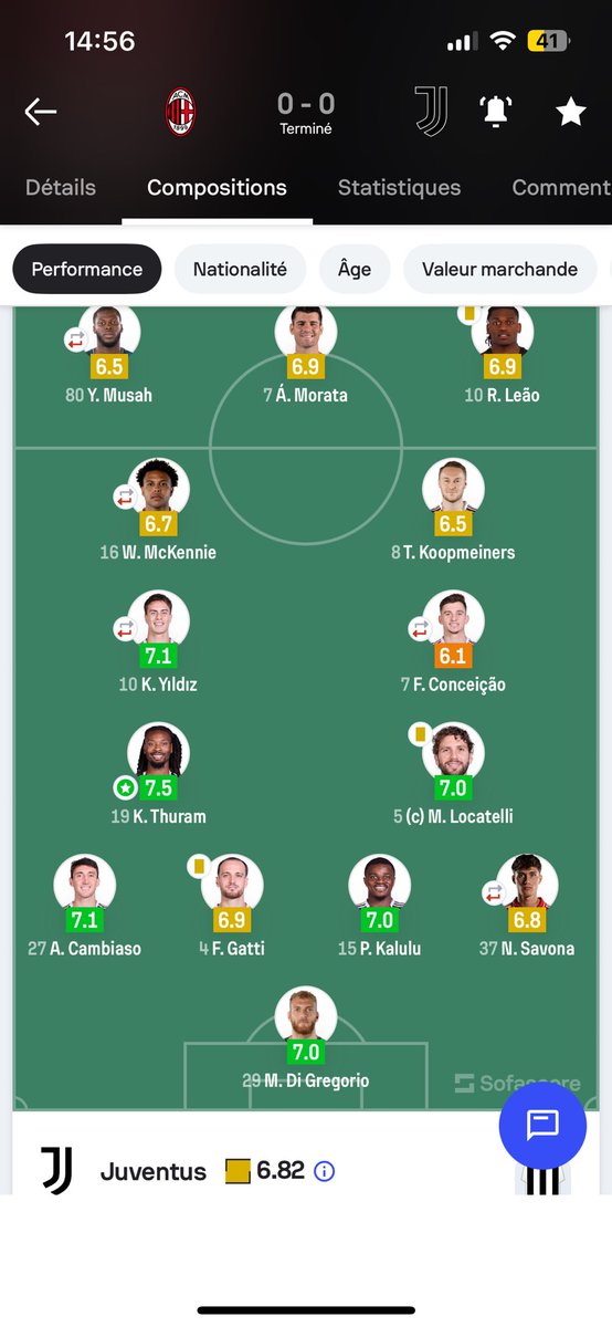 juventino281's tweet photo. Just realised this: Koop as a striker vs Milan 23/11/24 and Koop as a CB vs Cremonese 1/11/25 https://t.co/kOPVwQVSSJ