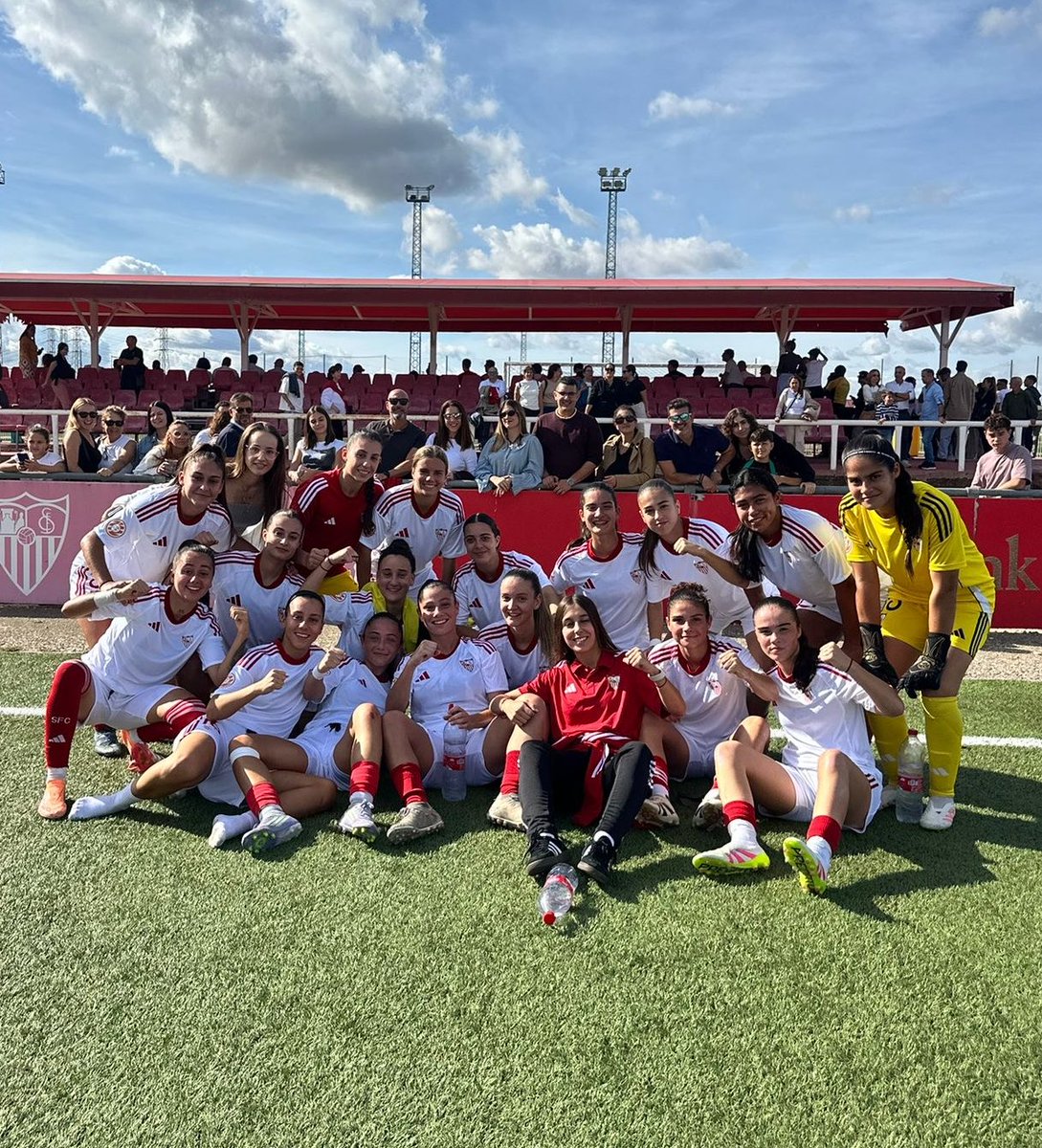 FILIAL | Nueva victoria y portería a cero para las de <a href="/Dani_Montiel89/">Dani Montiel Camino</a> en casa. ¡Dale, Sevilla! 

 #SevillaFCFem 🤍❤️ 2-0 CD Ciudad de la Rambla

⚽️ Verdugo
⚽️ Barrios

#TerceraFederaciónFutFem
