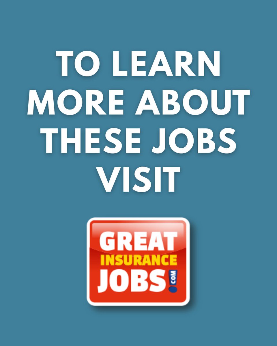 Ready to take the next step in your insurance career? Visit hubs.ly/Q03R588_0 to see all the latest openings.