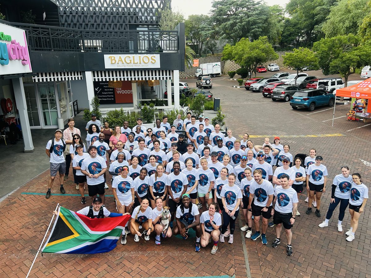 UNFPASA's tweet photo. 🏃♀️ Hope. Unity. Action.
The #PPHRun brought hearts and feet together for one cause, to shine a light on Postpartum Haemorrhage and the power of community in saving mothers’ lives. 💙 #RunToSaveMothers🧡 https://t.co/5wKDFXlBCb