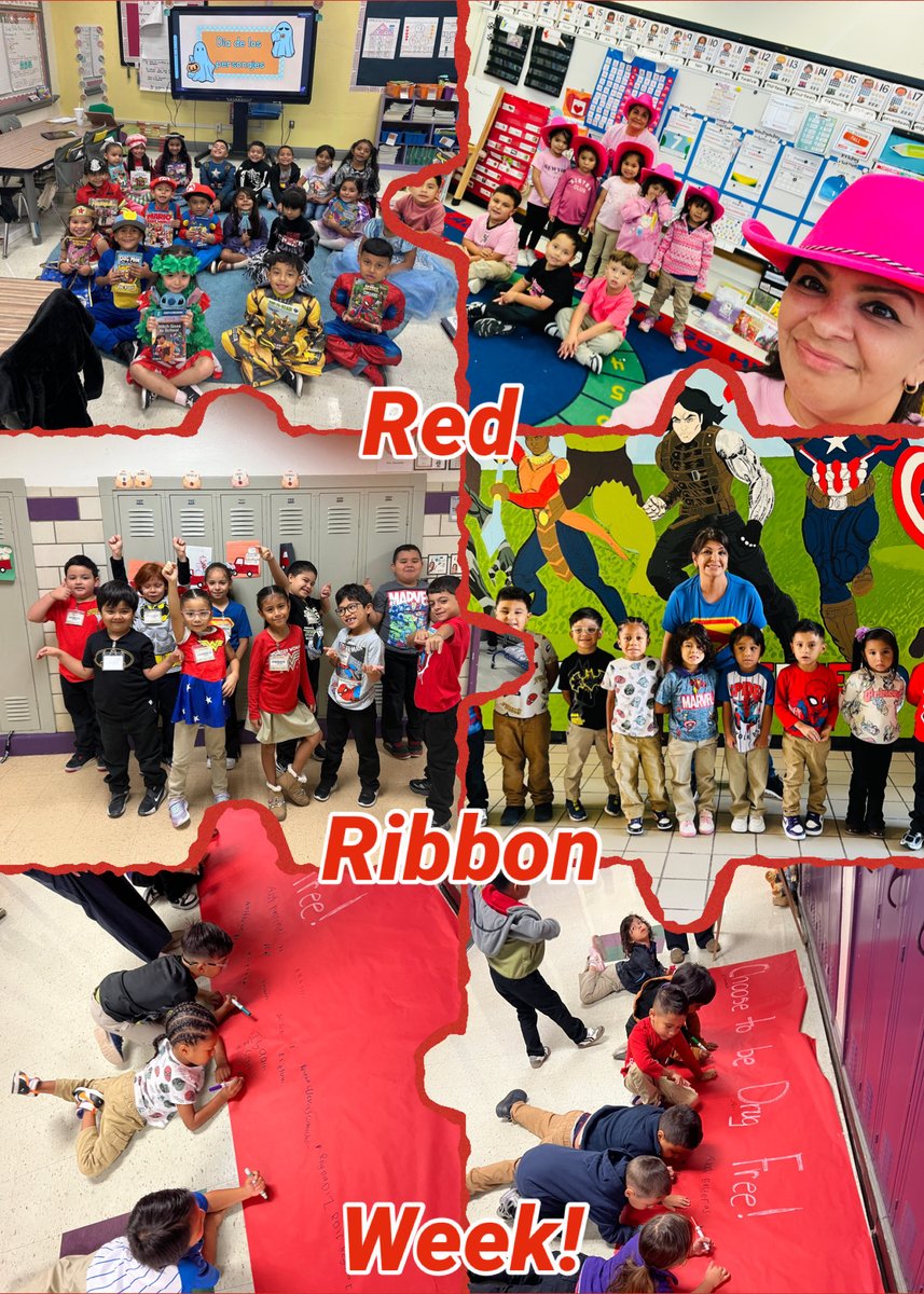 I'm incredibly proud of our Cowart Panthers for embracing Red Ribbon week, proclaiming their commitment to a healthy, drug-free lifestyle. Life is a Puzzle, Solve it Drug Free! <a href="/CounselingDISD/">Dallas ISD Counseling Services</a> <a href="/CowartDISD/">Cowart Elementary</a> <a href="/redribbonweek/">Red Ribbon</a>