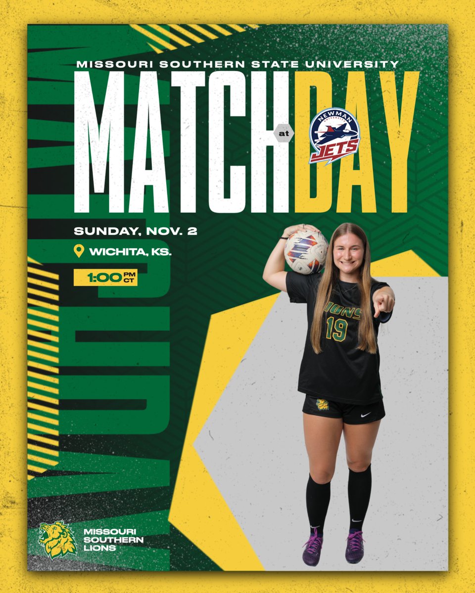 GAME DAY vs. Newman University

⏰ – 1:00 PM
📍 – Newman University | Wichita, Kan.
🖥️ – mssulions.com/coverage