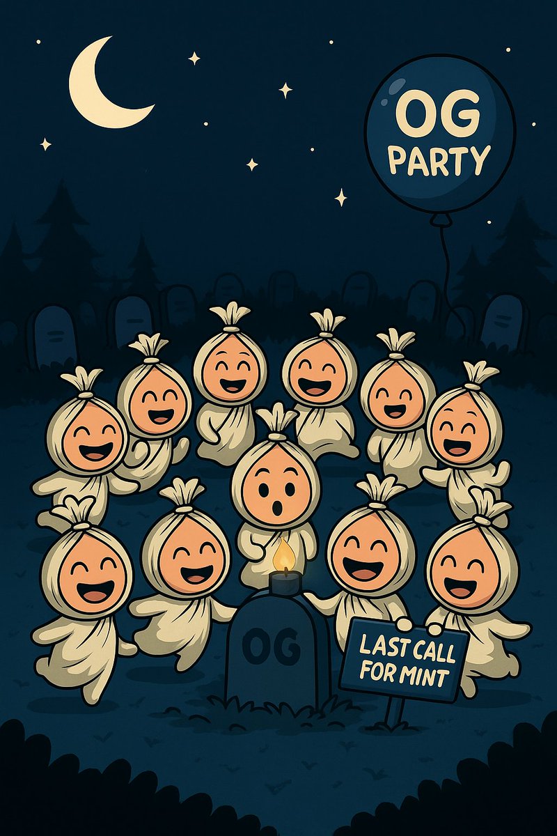 Only 11 Pocis showed up to the afterlife party 🎉👻

The other 19 still RSVP-ing from the grave. 💀

Free mint still open — join before the moon sets 🌙
🔗 tinyurl.com/FreeMintPocini…