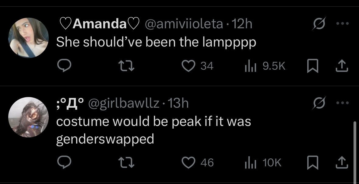 Your girl can’t dress up as the pretty and interesting half of the couples costume anymore because of woke