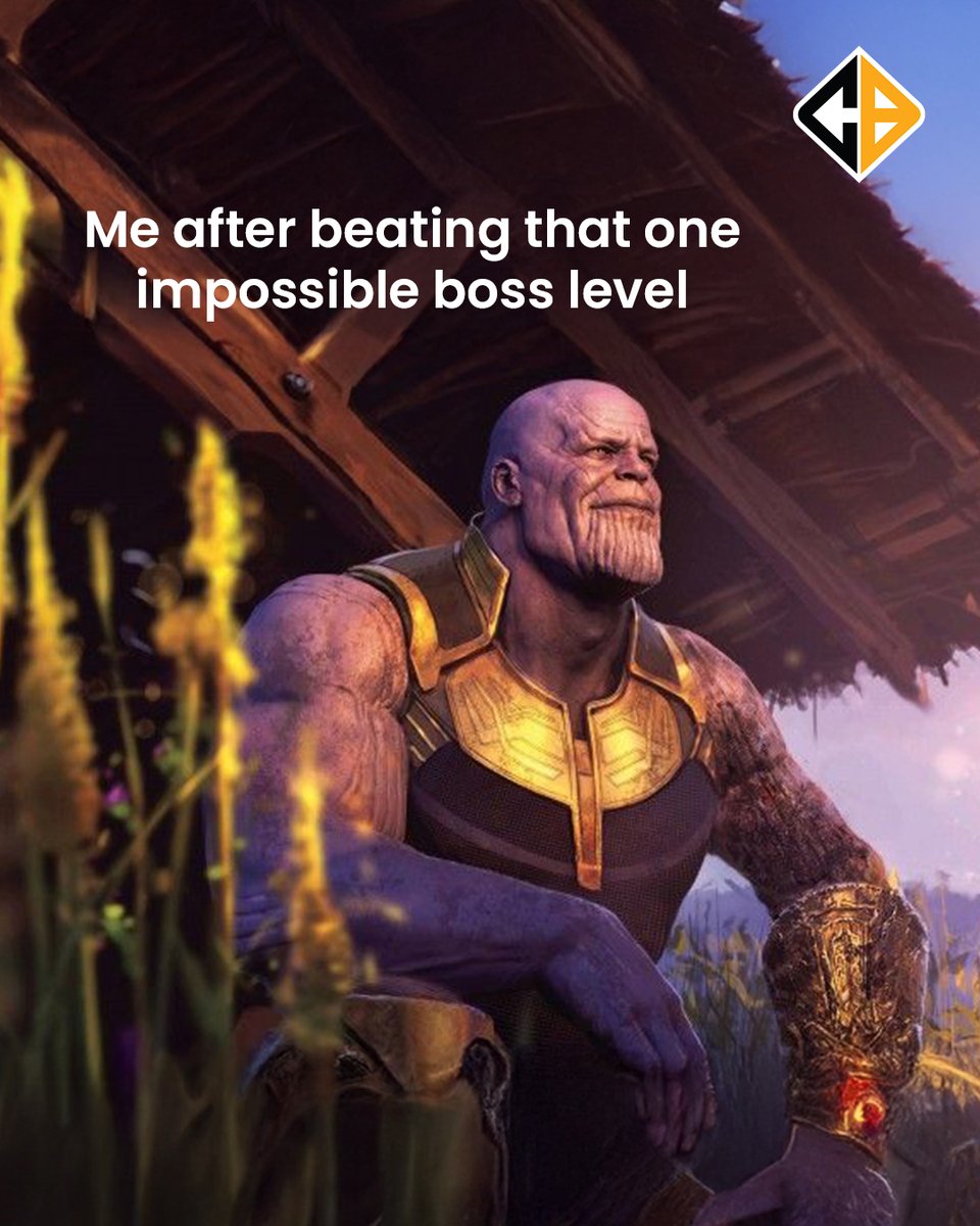 cosmicbyteindia's tweet image. That victory hit different

#CosmicByte #SwitchToGodMode #Gaming #Gamers #GamingMeme #BossLevel #Meme