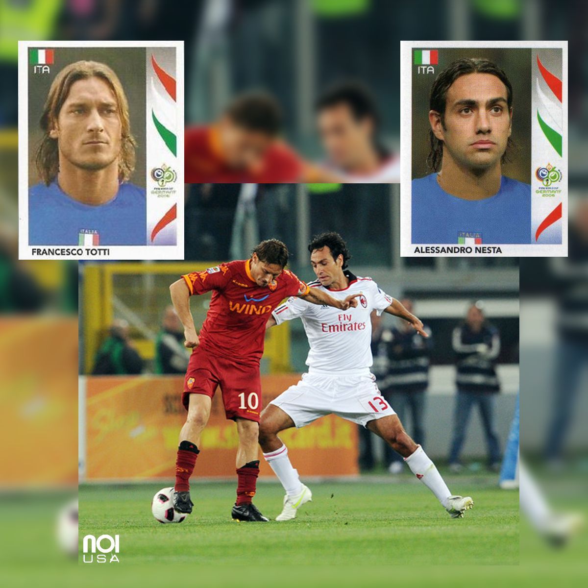 Today: Milan vs. Roma! ⚔️

The stakes are high, but the history is higher! We remember the mythical duel: Nesta (the Laziale) vs. Totti (Il Capitano). Their Panini cards defined an era of perfect rivalry. A new chapter starts today!

#panini #MilanRoma #SerieA #Nesta #Totti