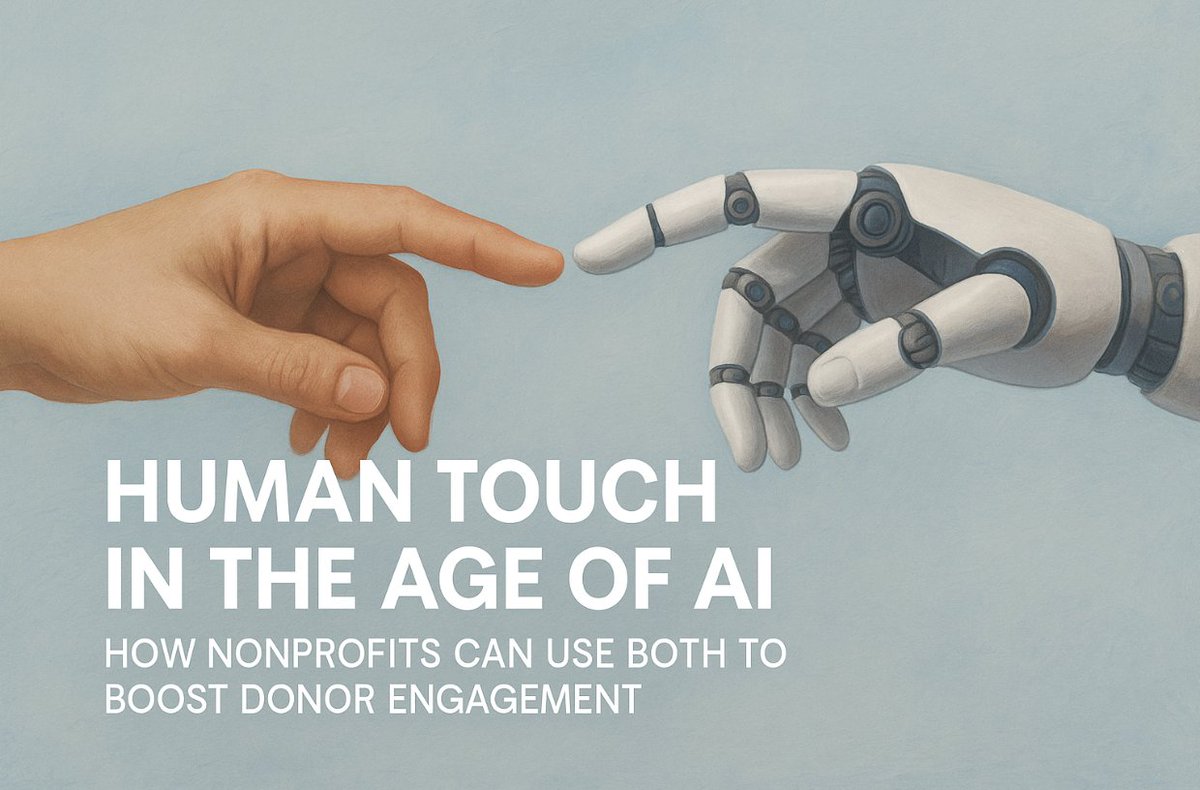 classconsulting's tweet image. AI can automate but empathy connects.Nonprofits that blend both build lasting donor trust.
Read how to balance tech + human touch in our new blog: &apos;AI + Empathy: Building Stronger Donor Relationships&apos;
theclassconsultinggroup.org/post/beyond-au…
#Nonprofits #AI #DonorEngagement #Fundraising #Empathy