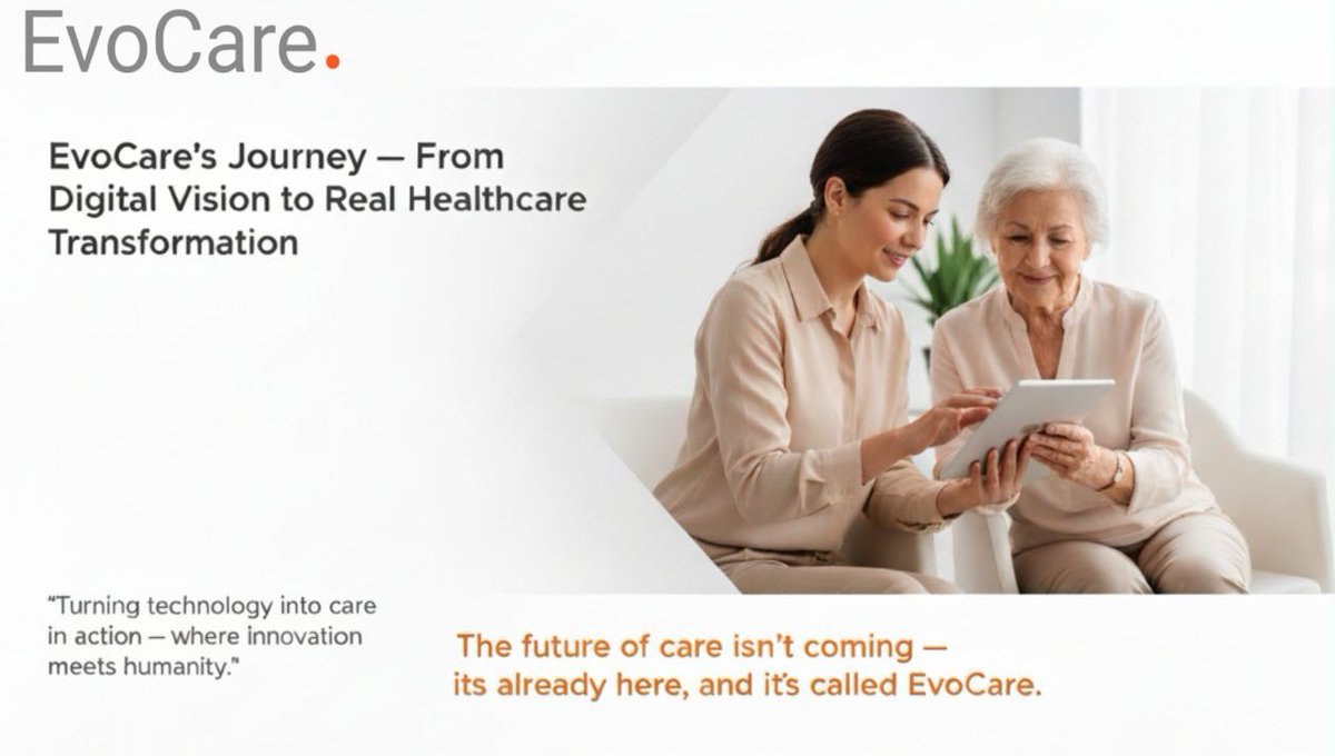 EVOCARE’S JOURNEY:  FROM DIGITAL  VISION TO REAL HEALTHCARE TRANSFORMATION 

EvoCare began with a simple Vision. to make digital health truly human. Because real care isn’t just about data or devices; it’s about people.

That vision is now transforming real lives. Therapists have