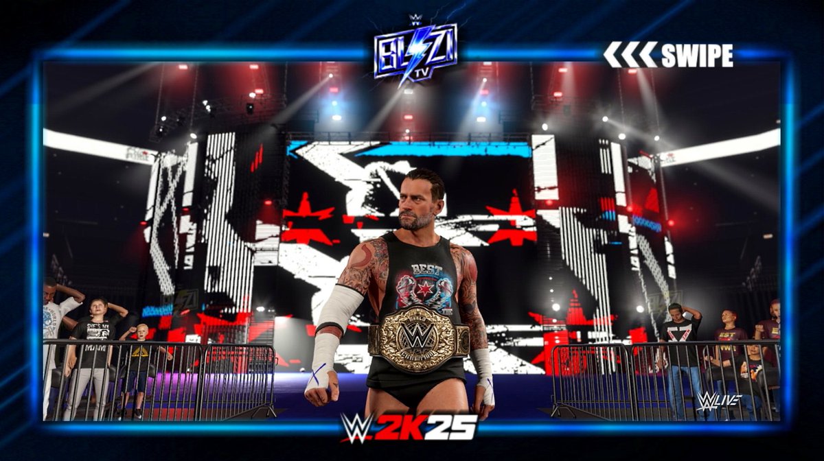 + Entrance view 👀

#SNME #WWE2K25