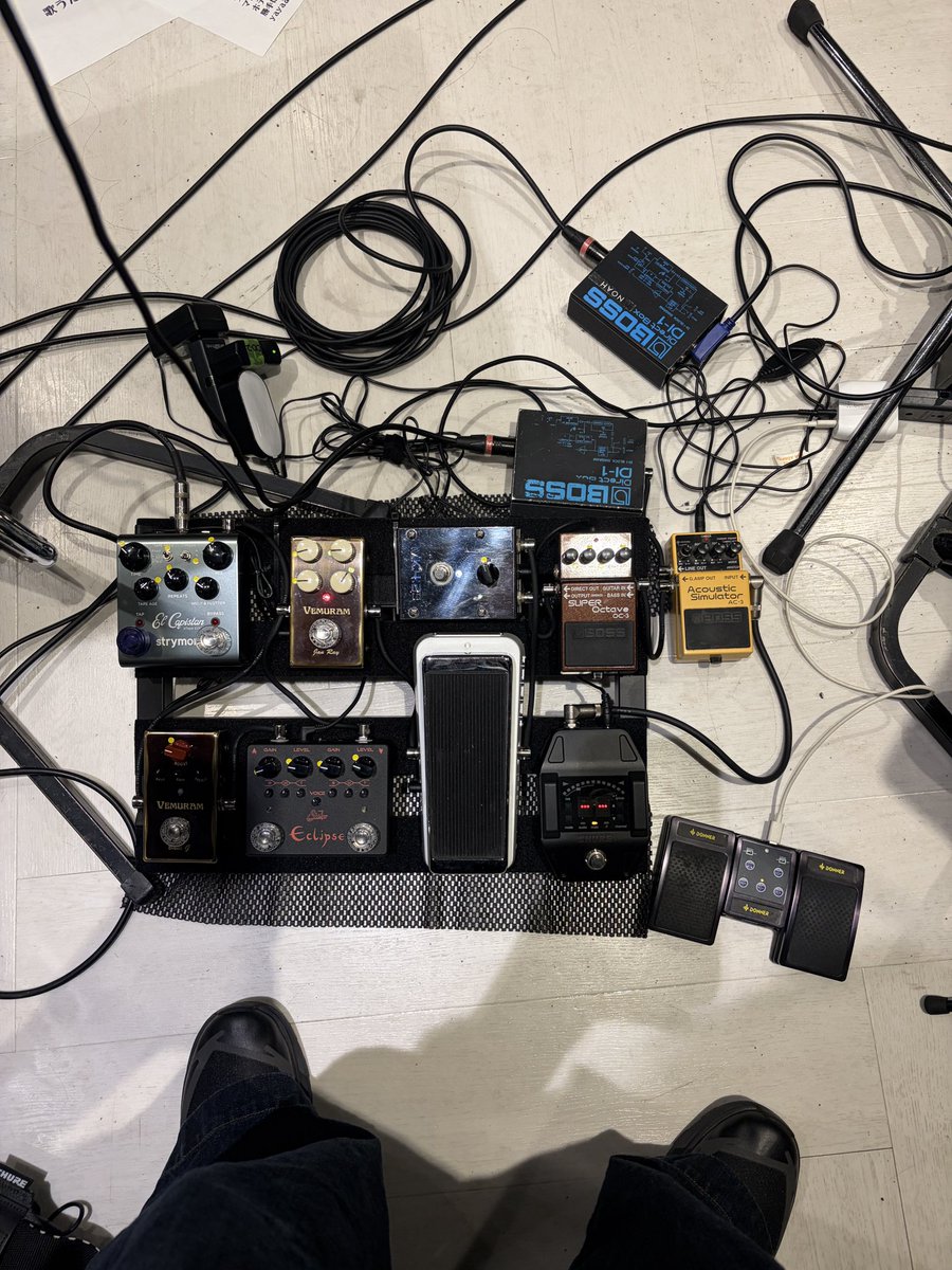 DAIZOMORI's tweet photo. 本日は、毎年恒例のライブリハでした。

恒例行事って、若い時はただかったるかったのが

決まった面子と顔を合わせるのが、なんか良いなぁって思います。 https://t.co/dVv4K9Vs4y