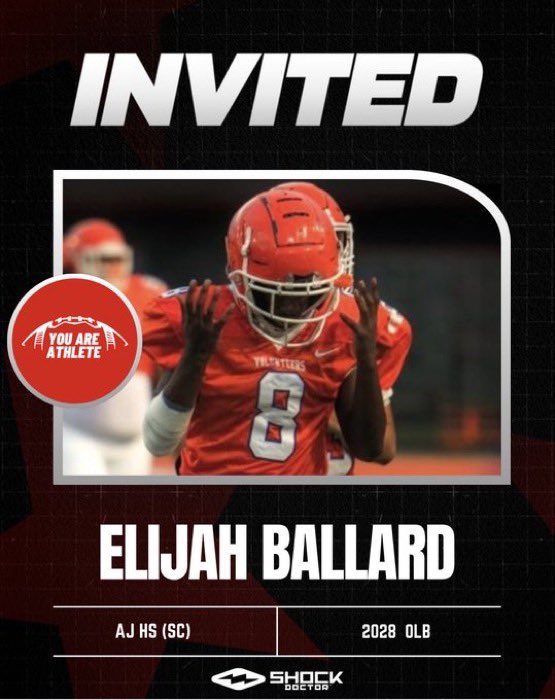 Exo5ivee_'s tweet photo. Thank you @youareathlete for the official invite. @247recruiting @rivalshs @MaxPreps https://t.co/AhMdngFXqI