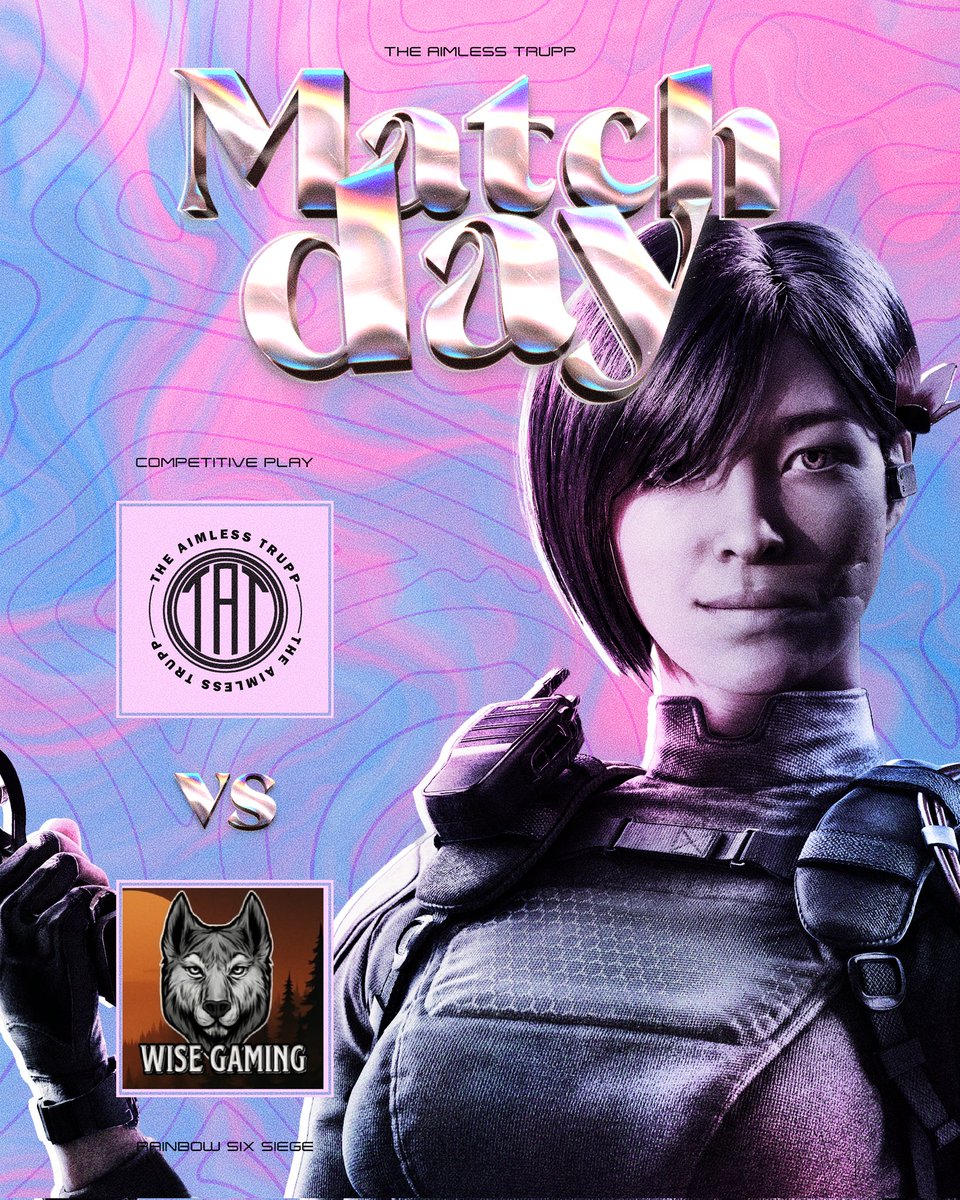 Matchday🏆

🏆 All Leauge 
⚔️ <a href="/WiseGamingR6/">Wise Gaming</a>
⌛ 20:00

Lineup:

<a href="/Jaessko/">Jess</a> 
<a href="/BinLewy/">Leon</a> 
<a href="/nayxuu/">nayxu</a> 
@BarbartosTaT
<a href="/RealStrubiix/">Jonas</a> 

Ersatz:

<a href="/R6UniCornTaT/">Julien</a>