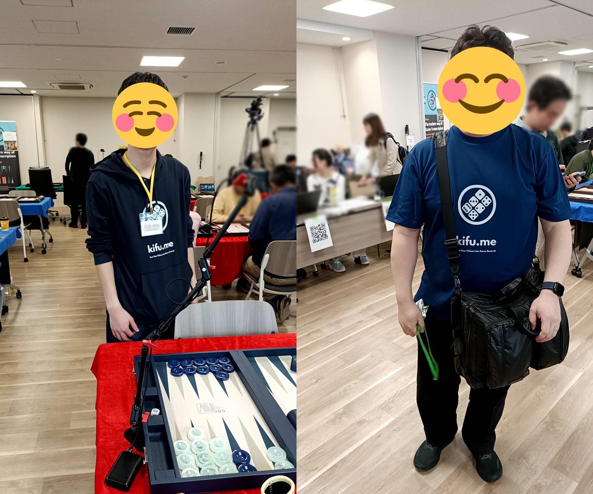 某ファッションチェッカーの方から
新鮮なお写真が届きました！

Backgammon Classic 2025 - Best Dressed Award