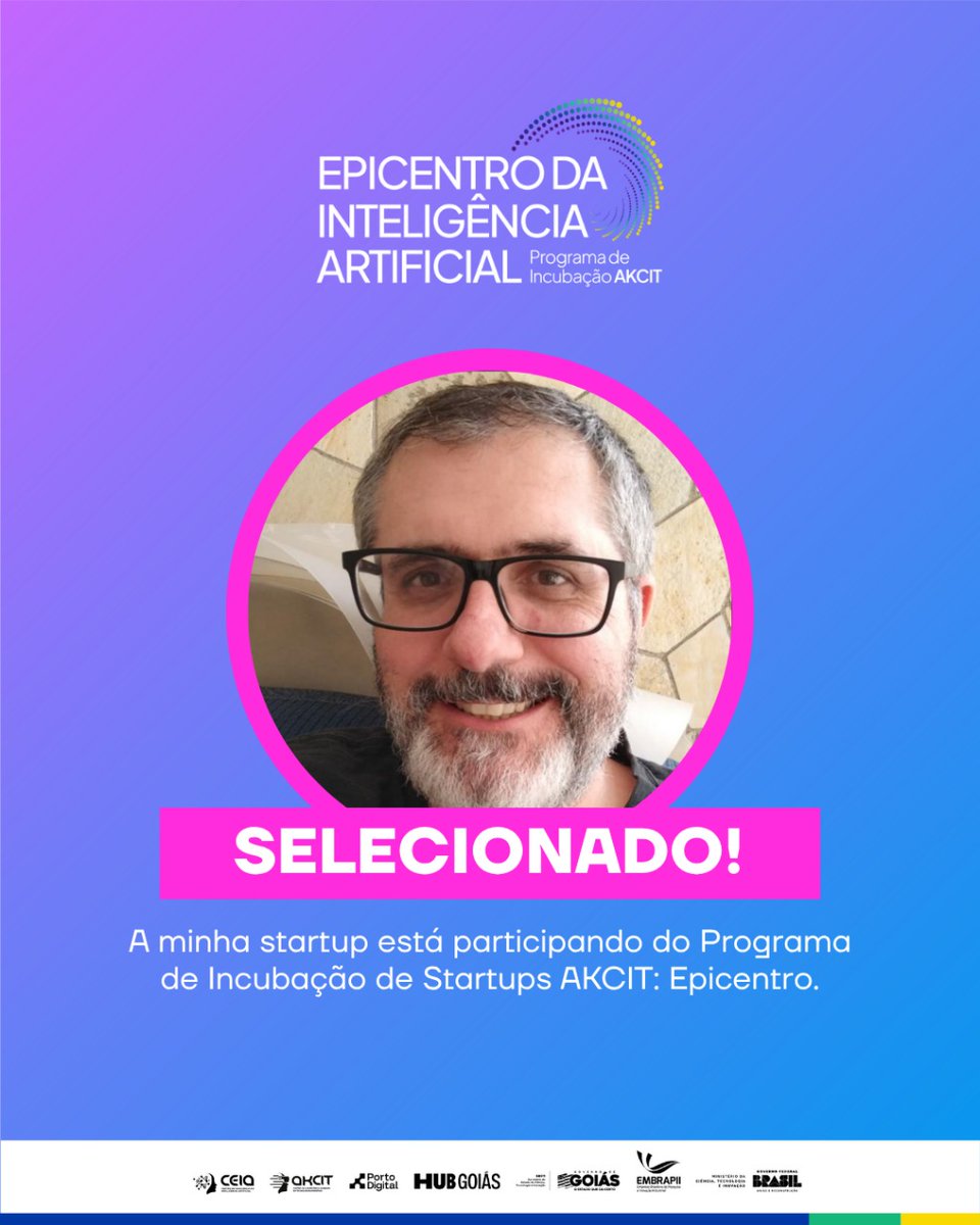 SCICCLTDA's tweet image. In these days I was selected by the Epicenter for Artificial Intelligence from AKCIT (Advanced Knowledge Centre for Immersive Technologies) a Startup incubator and the first research group from LATAM recognized by NVIDIA inc.
#Recognition #reconhecimento #Consulting #consultoria
