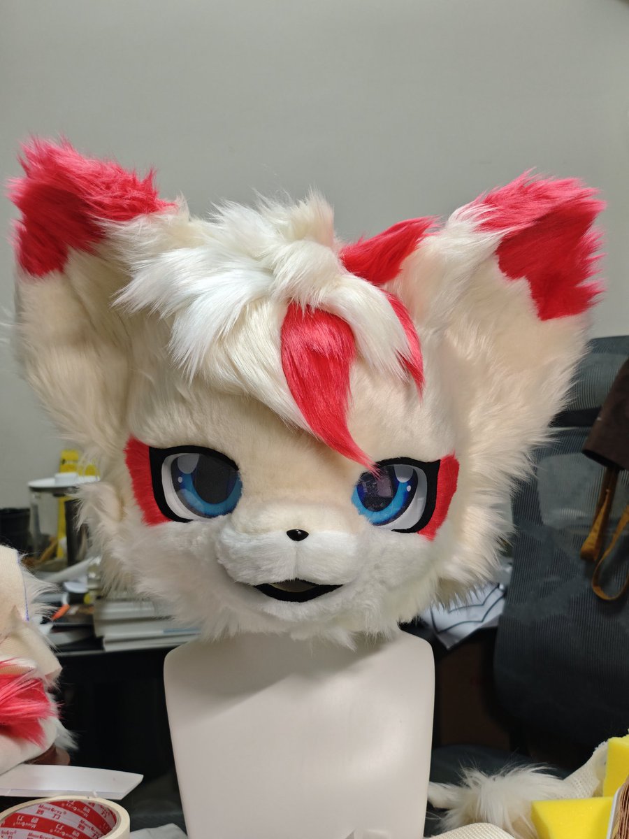 zejiang4's tweet photo. Next step, create the neck fur.#Furrymaker #furry https://t.co/TmIrcOK6po