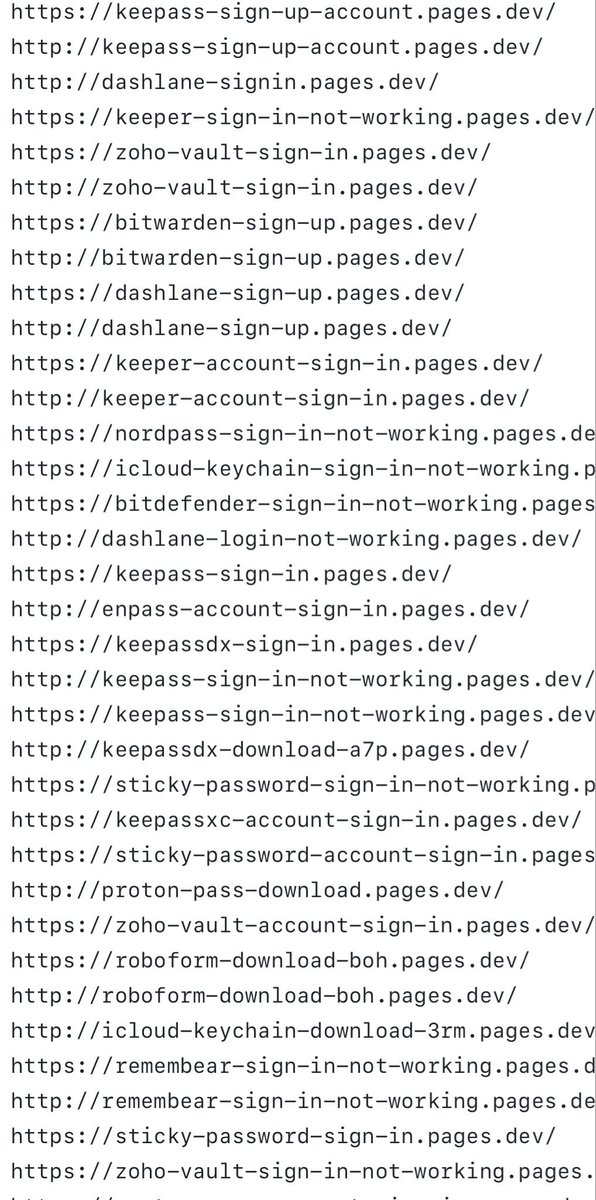blackorbird's tweet image. Phishing *.pages.dev IOCs List
gist.github.com/whichbuffer/4d…