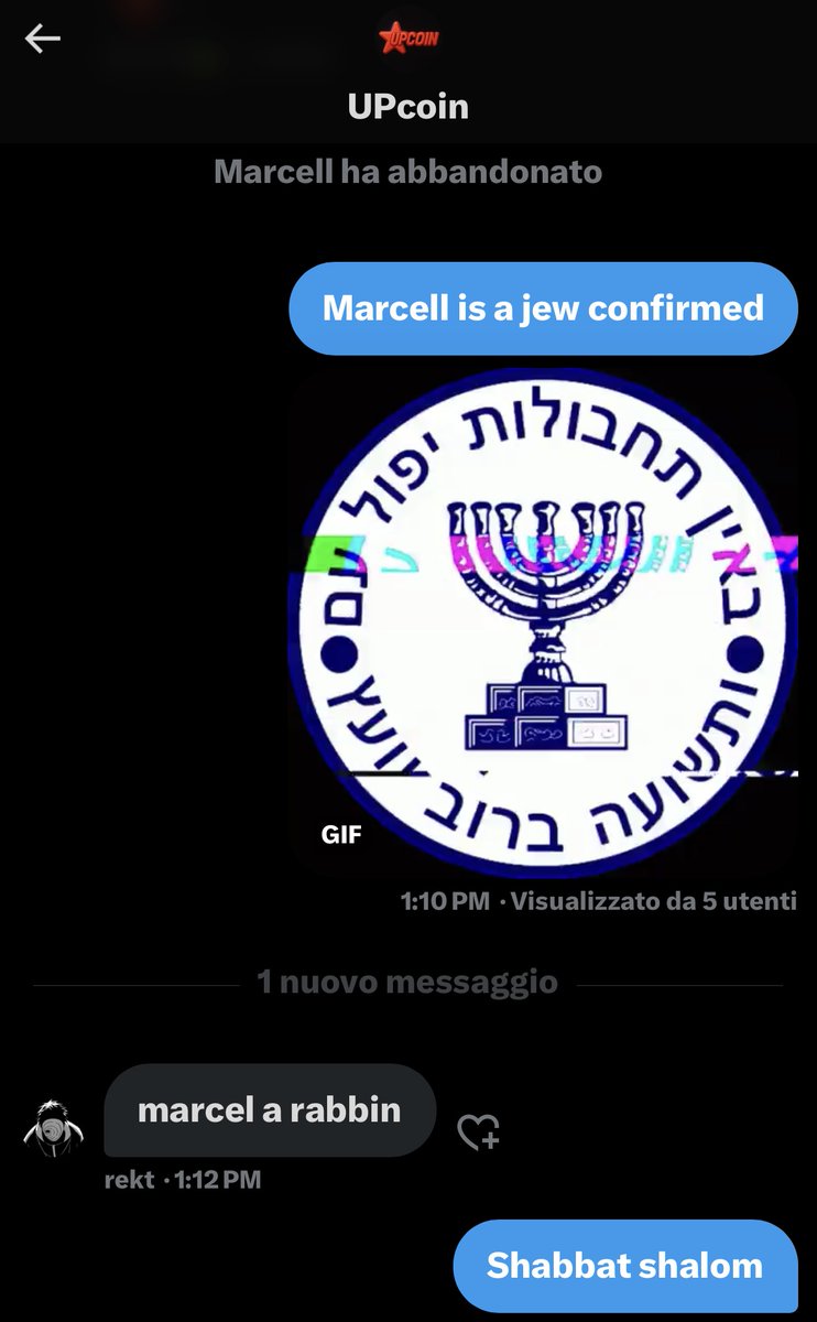thiscoingoesup's tweet image. Shabbat shalom nigga @MarcellxMarcell