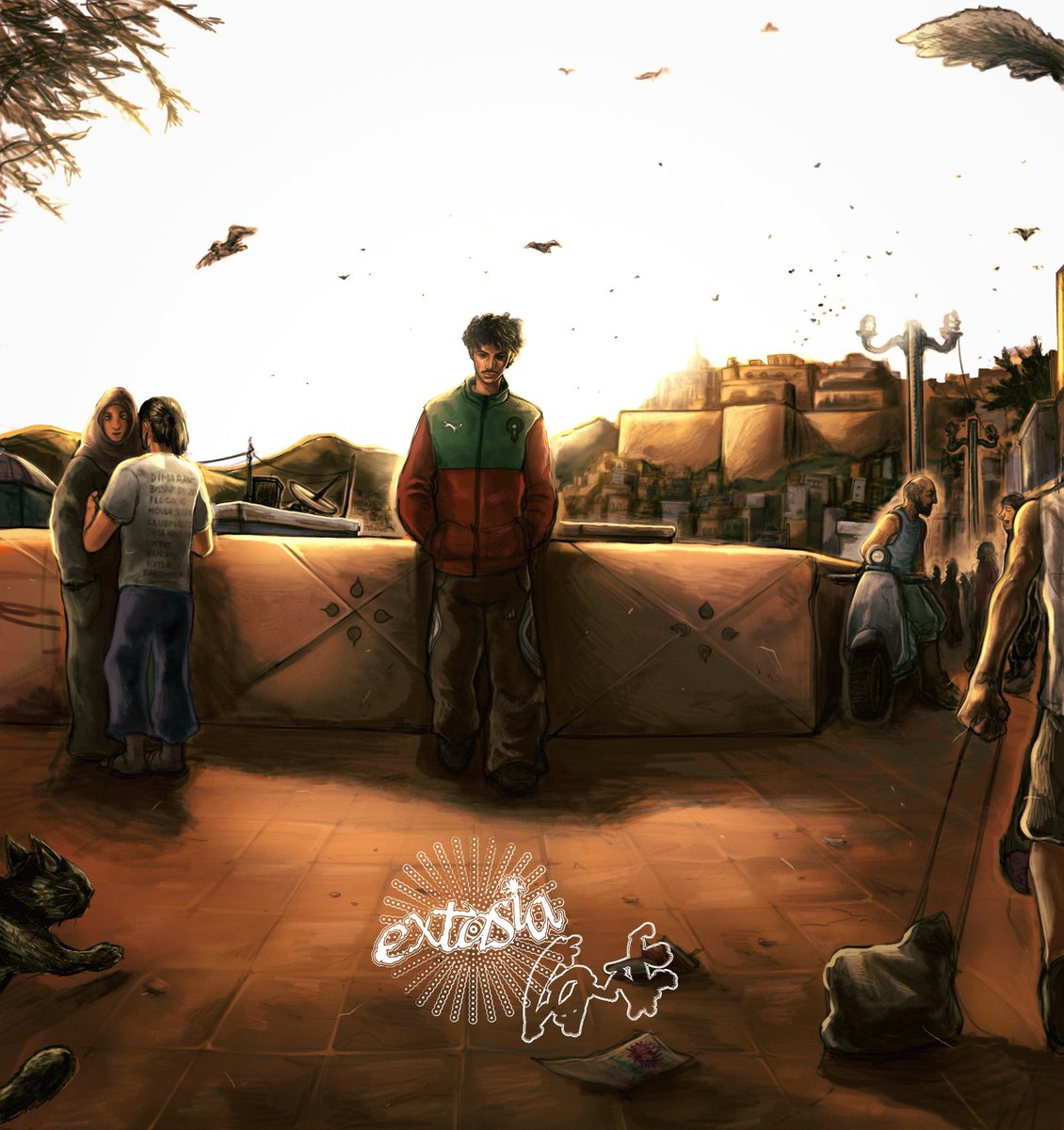 Ino casa  
Dessin pour le projet de l’année <a href="/unhommeetdemi/">ino casablanca</a>