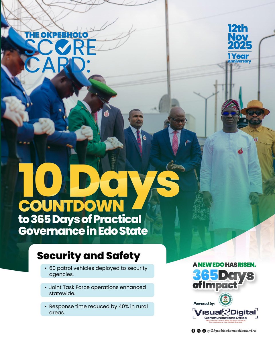 10 Days to go …

#PracticalGovernance 
#ANewEdoHasRisen 
#ProjectSHINE 
#SHINEagenda