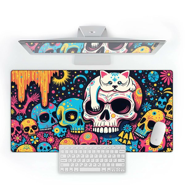 I just received Cat Skull Gaming Mouse Pad - Desk Mat - 12" × 22" by Barker Graphics from indigo65 via Throne. Thank you! throne.com/karida02 #Wishlist #Throne