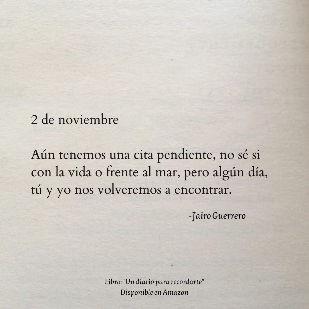 2 de noviembre. 🍂