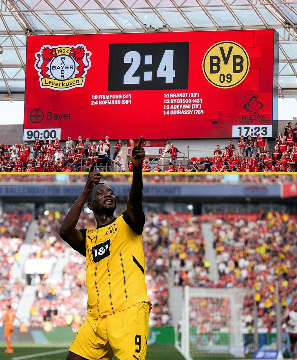 Borussia Dortmund will play against Bayer Leverkusen (H) in round 3 (R16) of the DFB Pokal

It will be just 3-4 days after they play in the Bundesliga