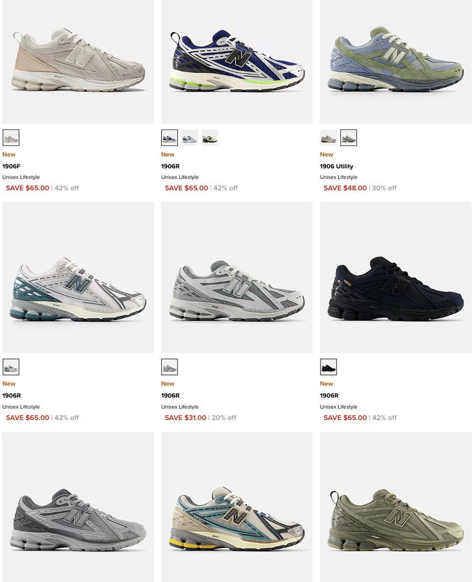 JustFreshKicks's tweet image. STEAL: New Balance 1906R for as low as $67.49 shipped at checkout

bit.ly/3JGuln6