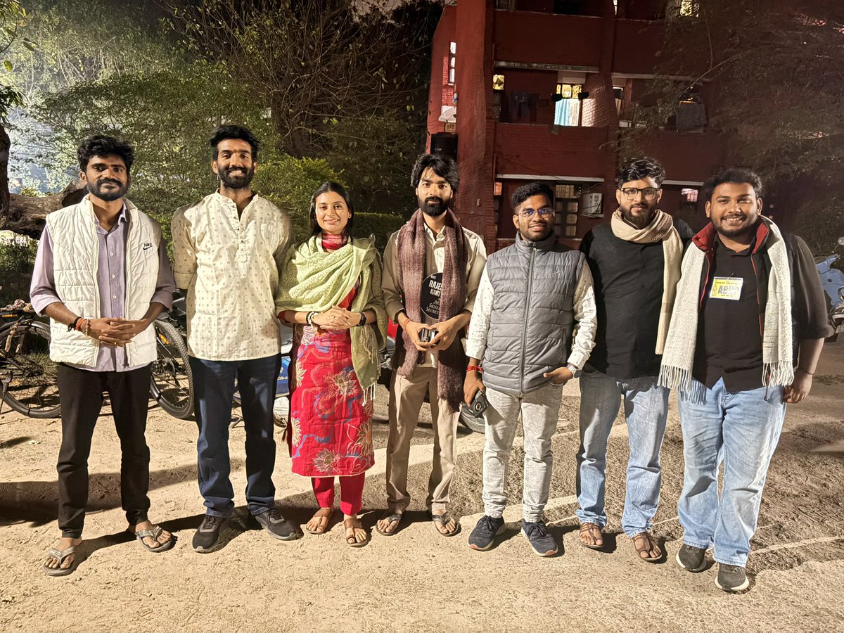 Triptisaini19's tweet image. Hostel Campaigning in JNU election …. 

#ABVP4JNU #Election2025