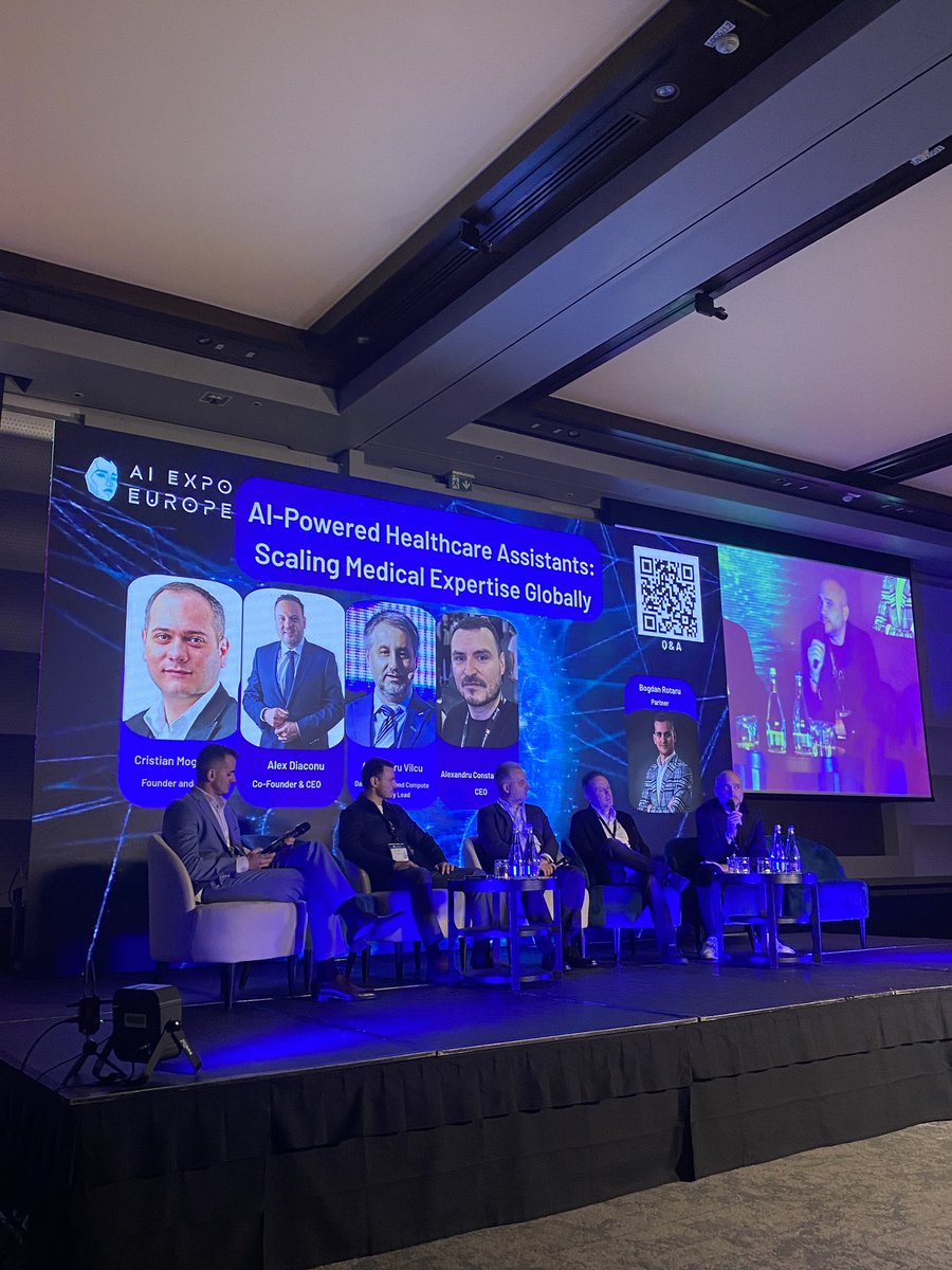 ZayaAI_PathDx's tweet image. GM Zayans,

Our CEO and founder @CristianMogo_Dx is on stage right now at @aiexpoeurope .

Enable notifications for more updates.

DeSci + AI = $ZAI