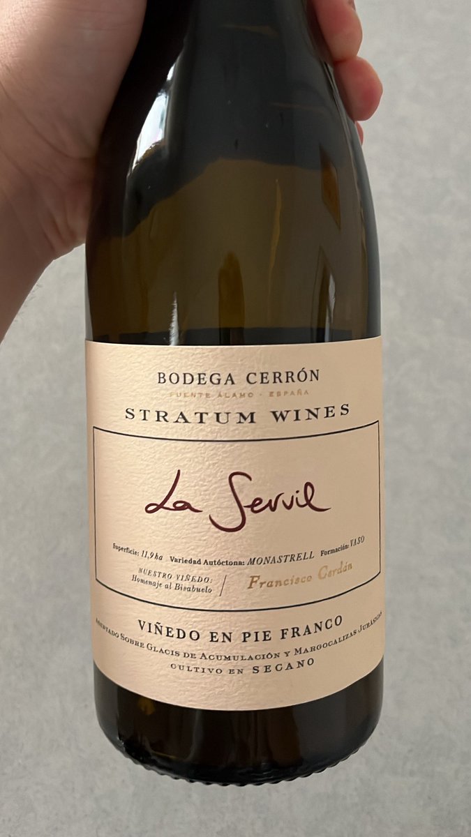 Divertido, fresco, elegante y murciano. Un vino 10/10 así es La Servil.