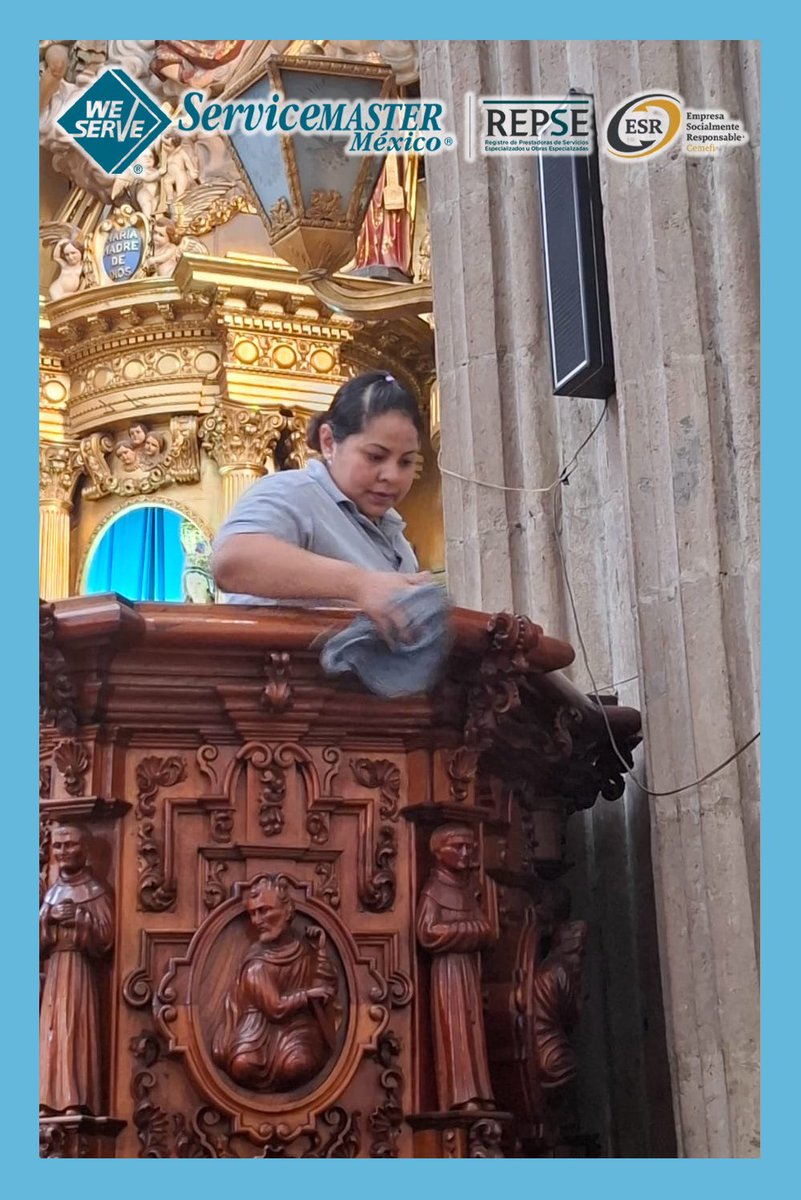 ServiceMasterM7's tweet image. ¡Nuestra misión va más allá de un servicio! 💚 Hoy, nuestros colaboradores decidieron unirse a la jornada voluntaria de limpieza para el Templo de San Francisco en la #CDMX  👷🧹🚰

#ESR  #Limpieza  #servicemastermexico  #cuidemoselplaneta