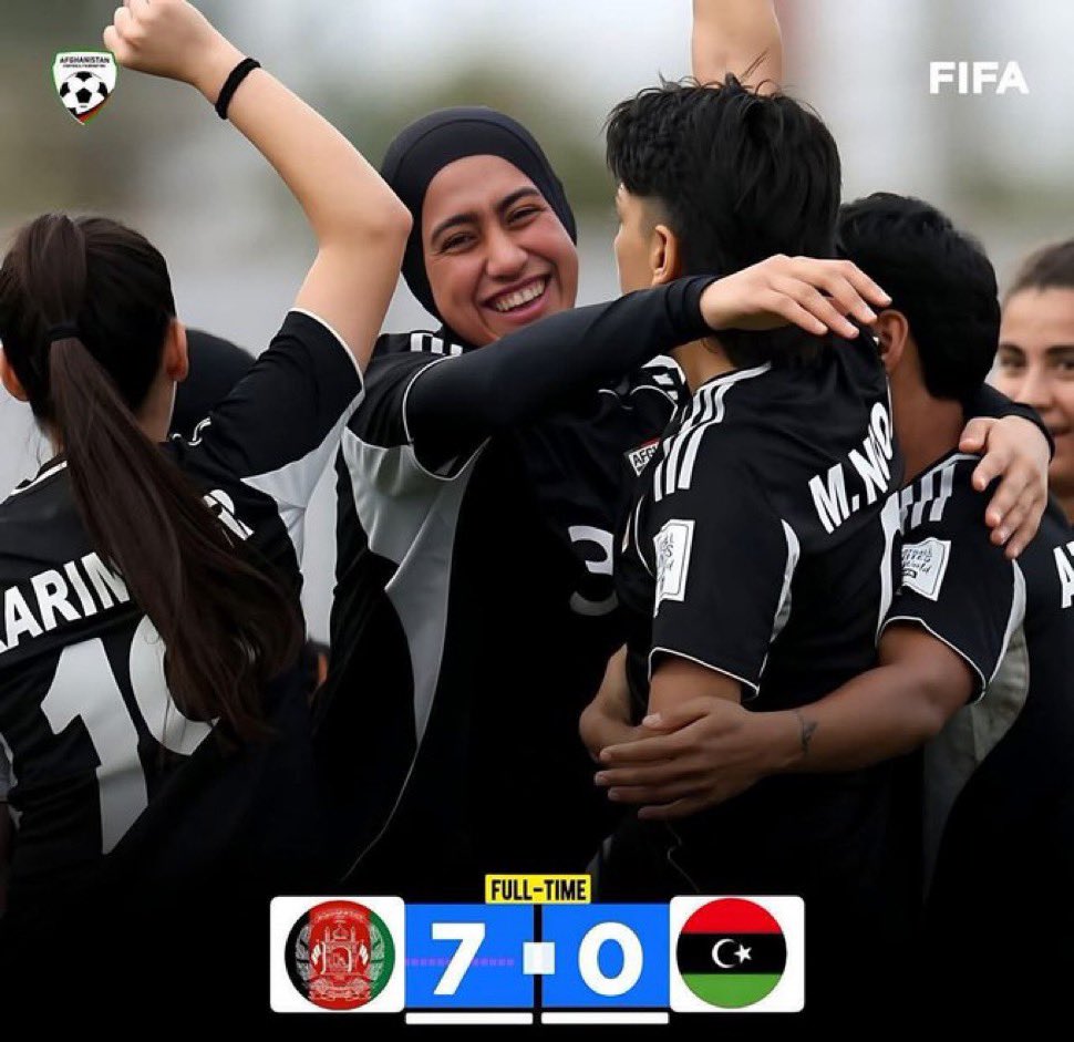 WDIAfghanistan1's tweet image. Congratulations to the women’s football team of Afghanistan for bringing pride to our nation!  See the beatiful smile 🥰
The taliban baned women from sport but Afghan women are not silent 🥳
Write to these brave women congratulation🥳🙏