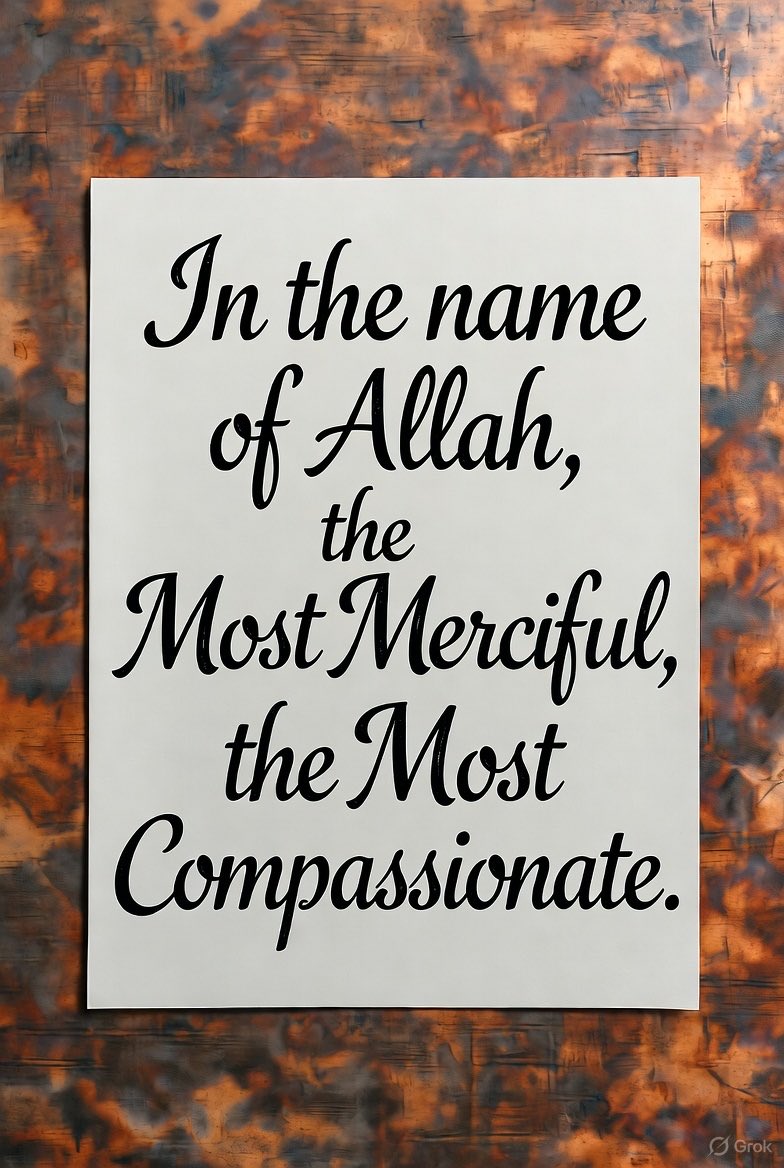 GuidedSoul111's tweet image. Every chapter of the Qur’an (except one) begins with:
“In the name of Allah, the Most Merciful, the Most Compassionate.”

A true Muslim reflects that mercy in how they treat people, animals, and the earth. 

#MercyInIslam #Peace #IslamicTeachings #QuranQuotes #FaithInAction