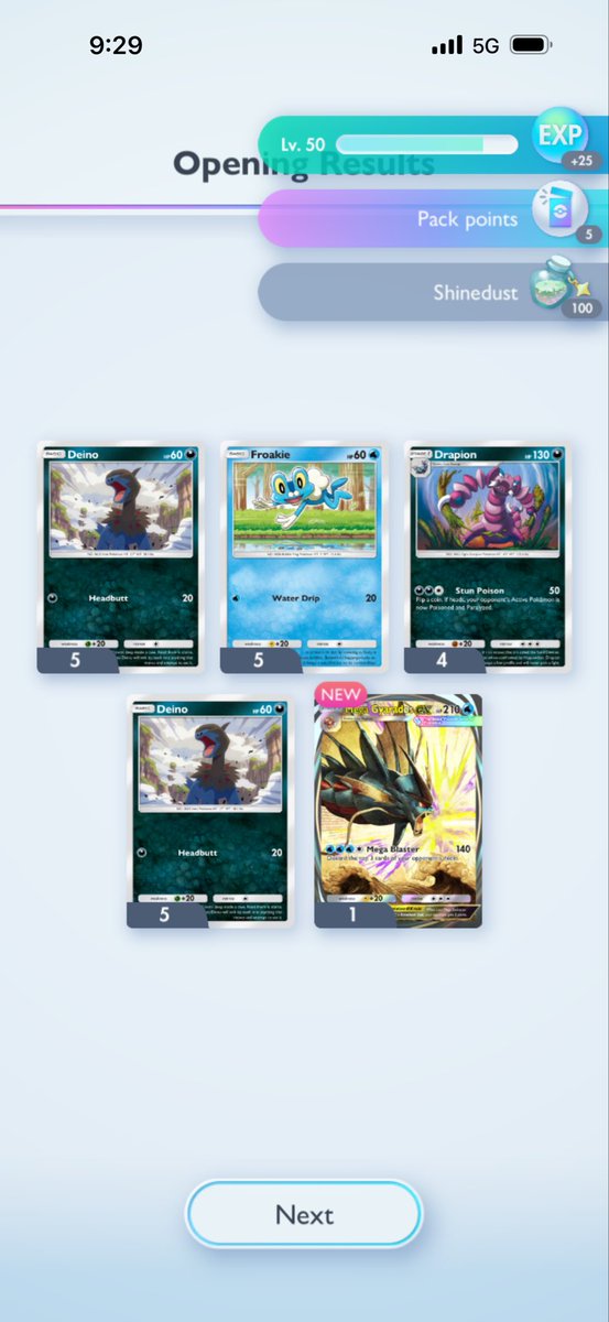 I finally pulled one of the cool cards from the Mega 🌟🤩 set! 😲😆🥹#PokemonTCGPocket #Pokemon #TCGCommunity