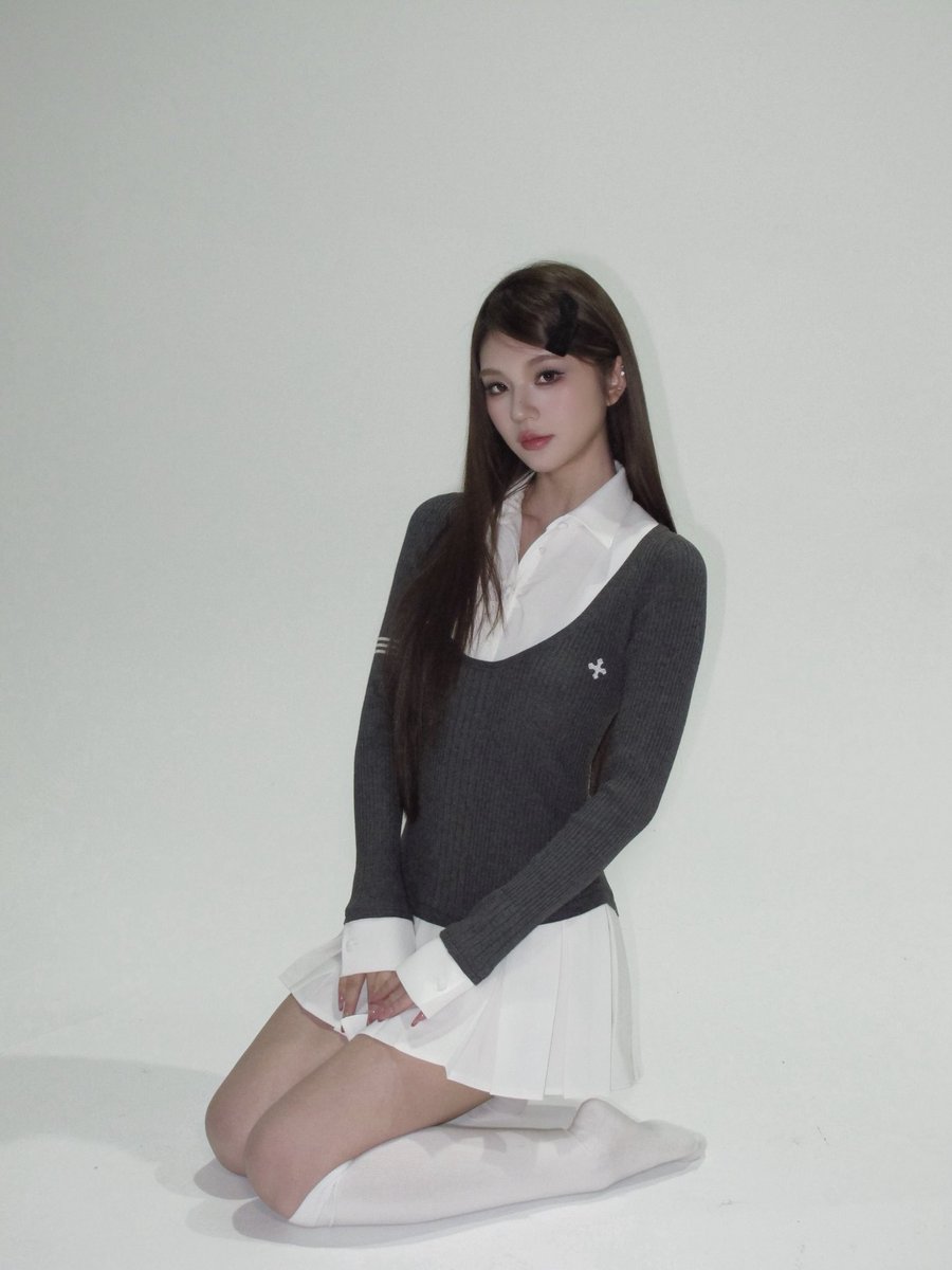 ANDWANG POPUP ITEM LIST】 Uniform pleated mini onepiece (black