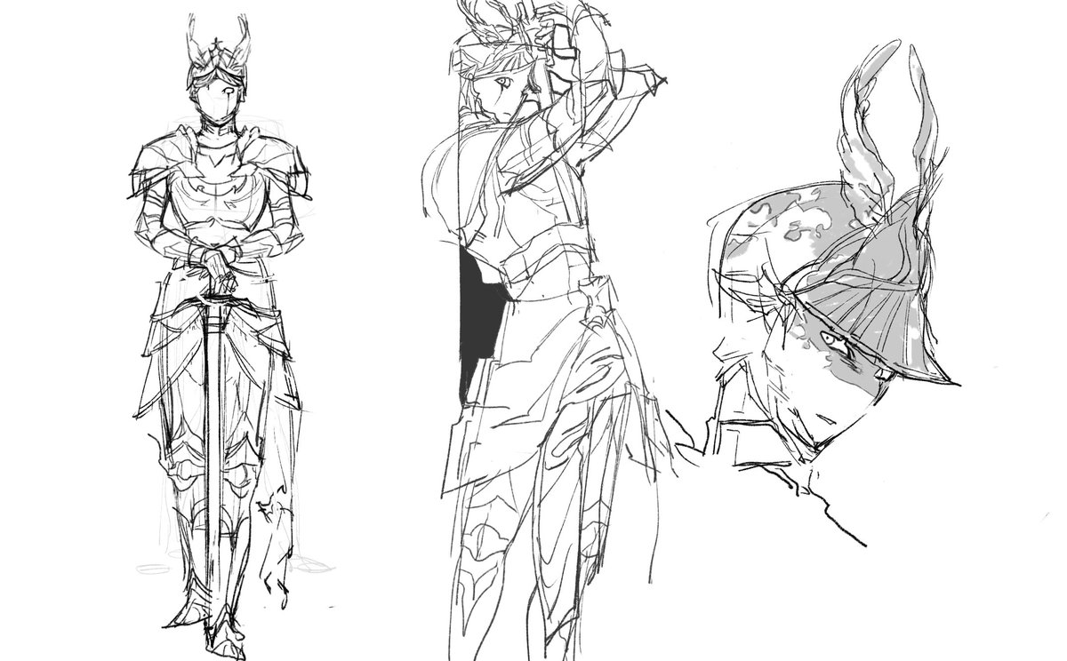 #gaster 盔甲，瞎画着玩的