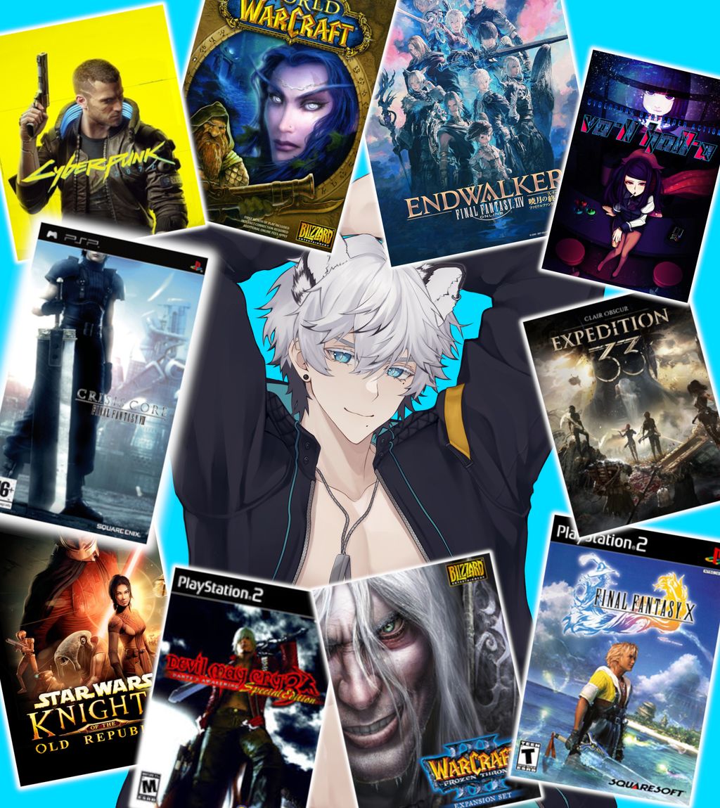 10 games to get to know me! 🐯

I tried to put a decent mix of recent &amp; older games! ☁️